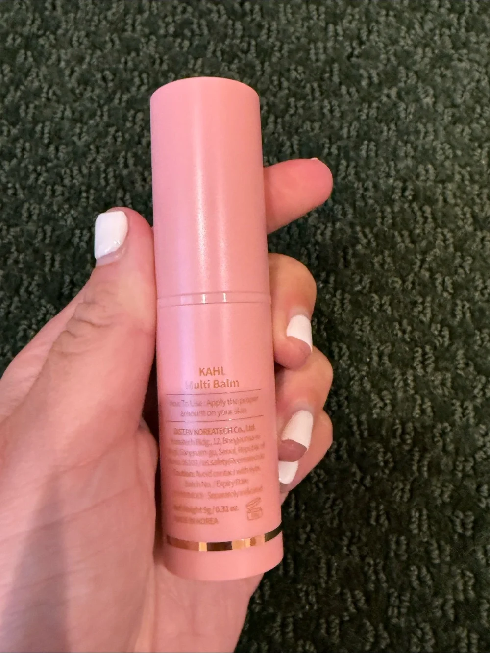 Kahi Multi Balm Facial and Body Stick - Pink